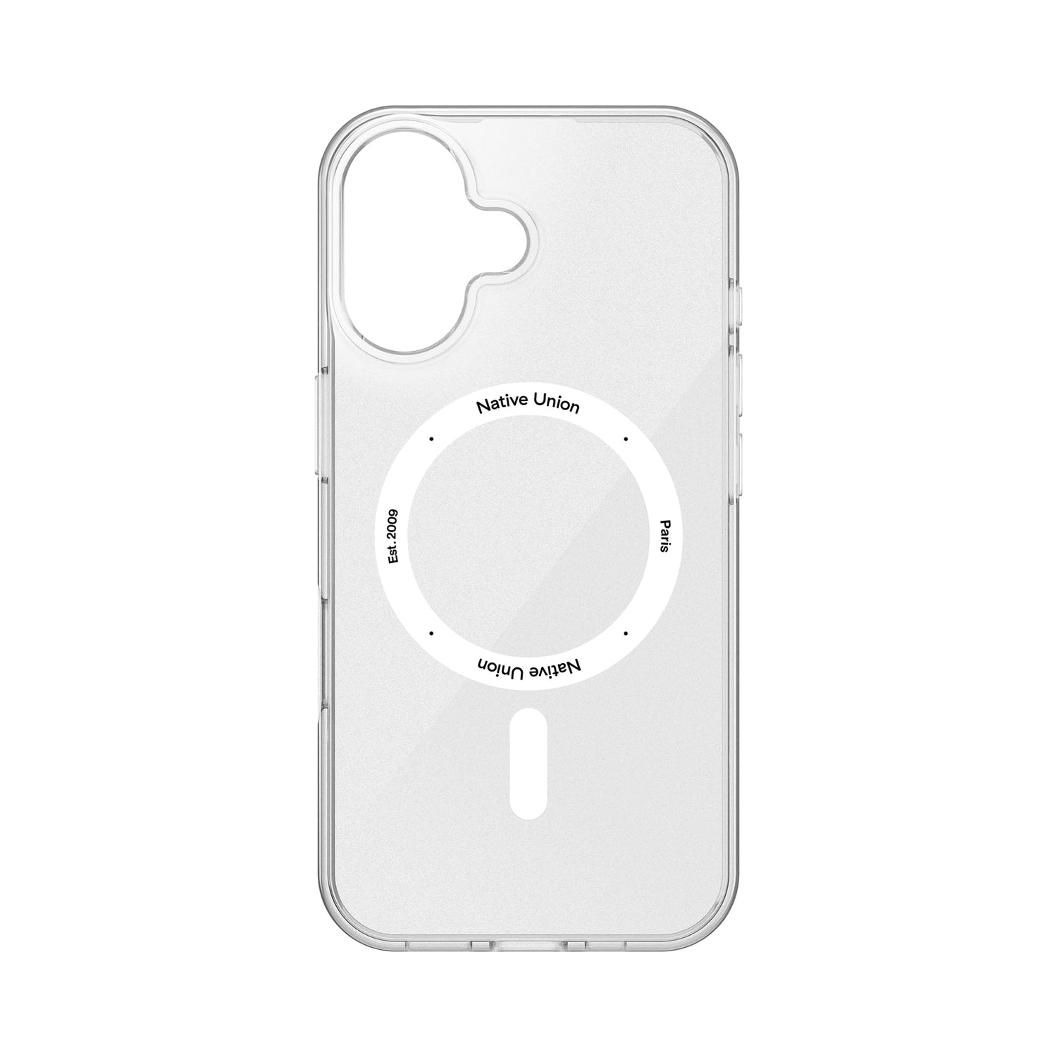 Iphone anti yellow clear case